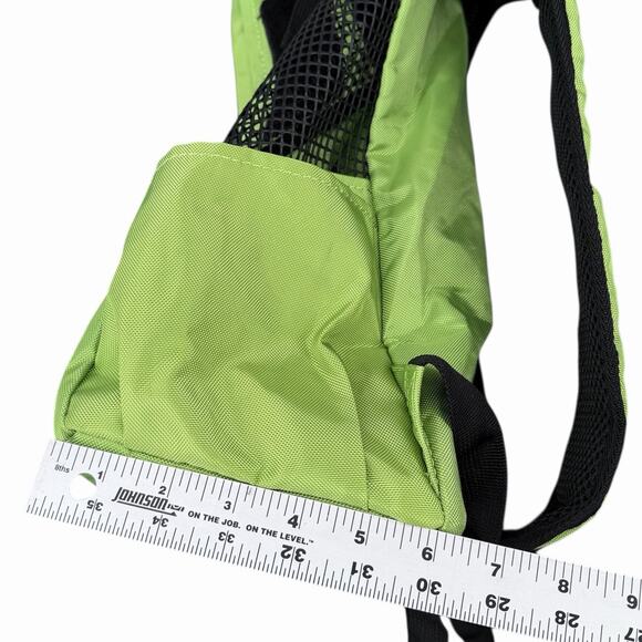 K9 Sport Sack Pet Dog Cat Carrier Backpack Lime Green Size M Ventilated - Picture 8 of 12